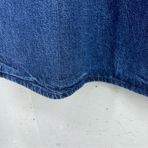 CP Shades Women’s size Medium Blue Denim Jean Maxi Skirt - Picture 11 of 16